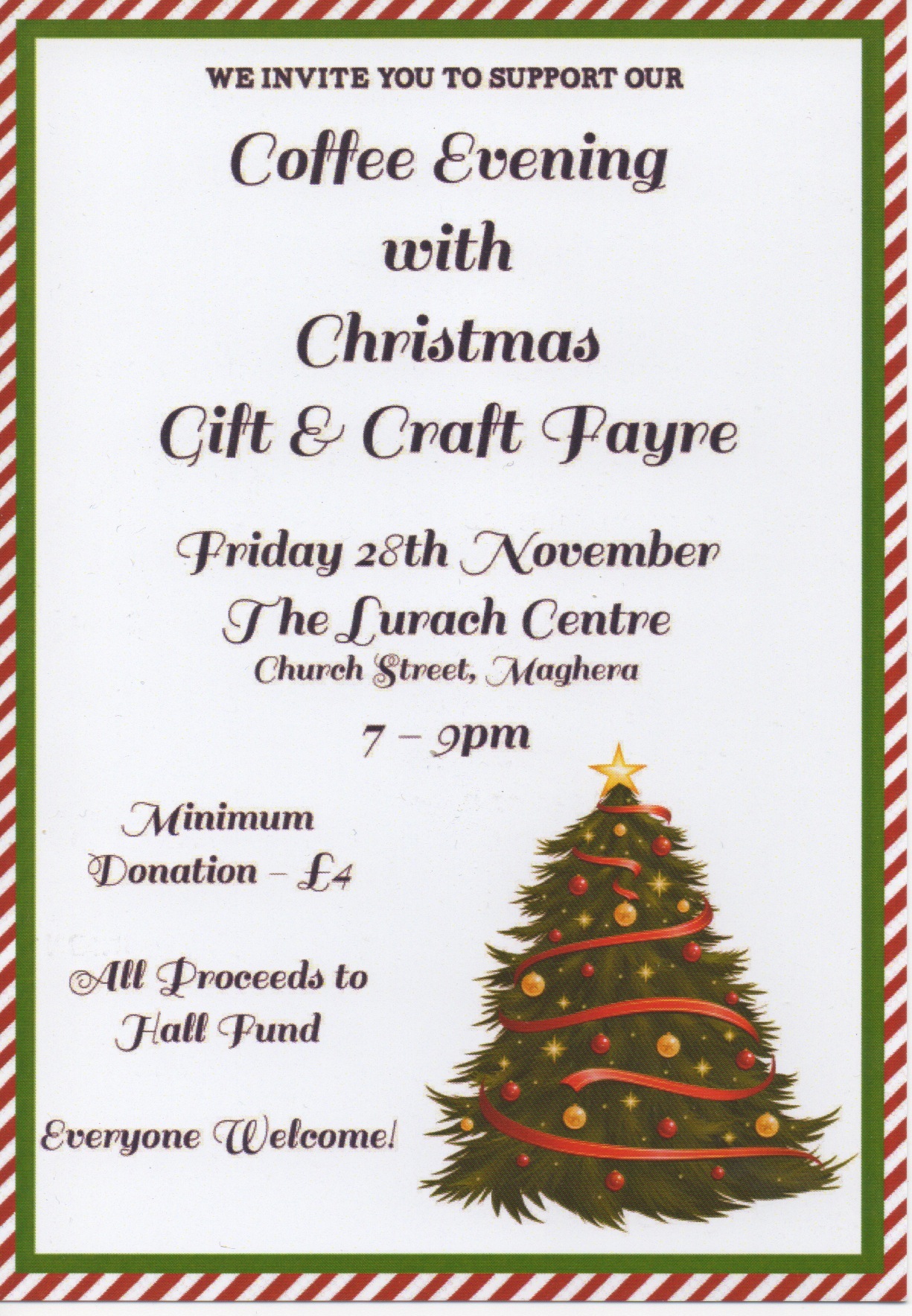 Coffee Evening with Christmas Gift & Craft Fayre